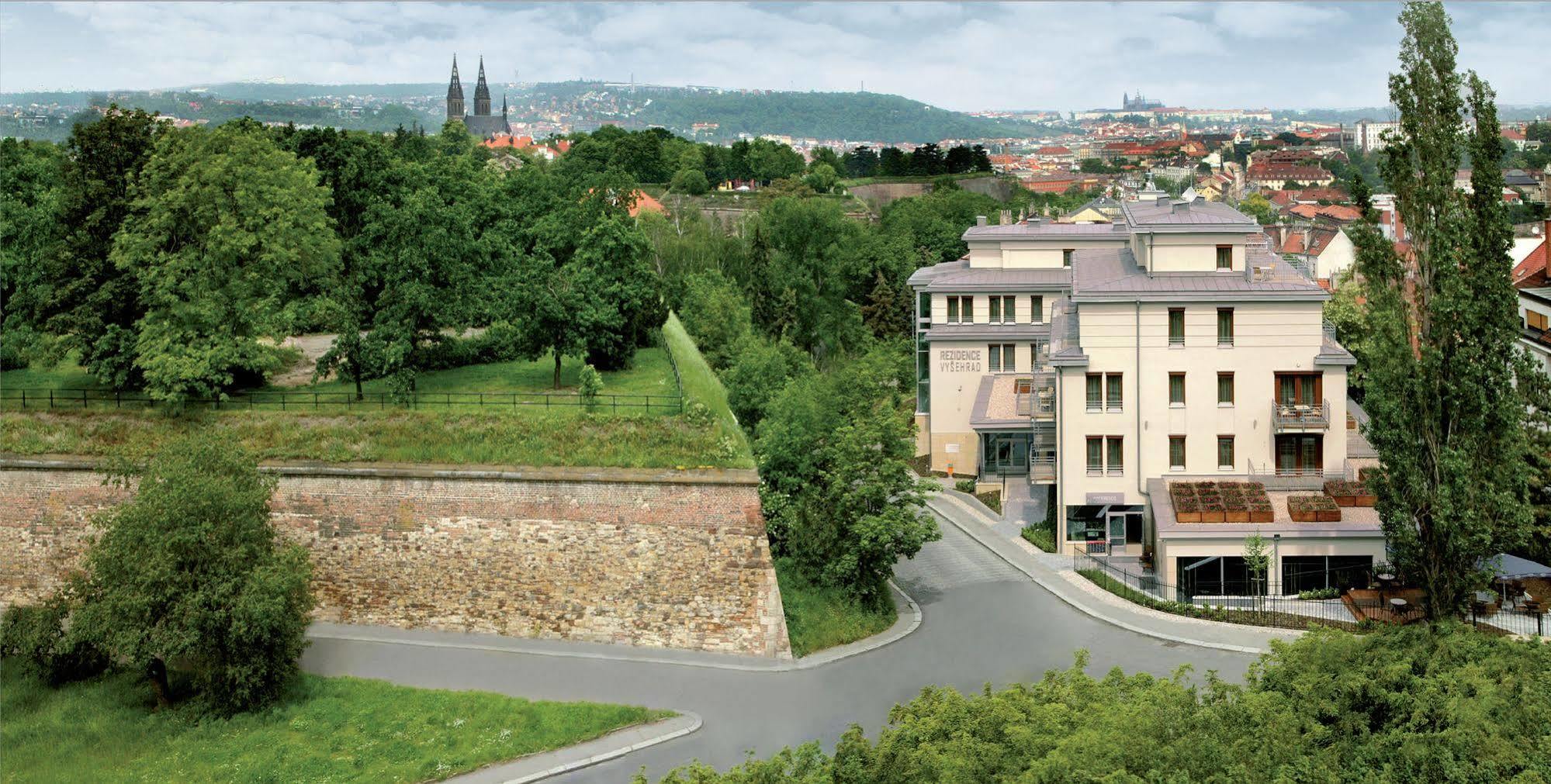 Hôtel Rezidence Vysehrad à Prague Extérieur photo